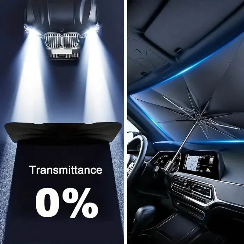 HeatShield Car Umbrella - Beat the Heat in Seconds