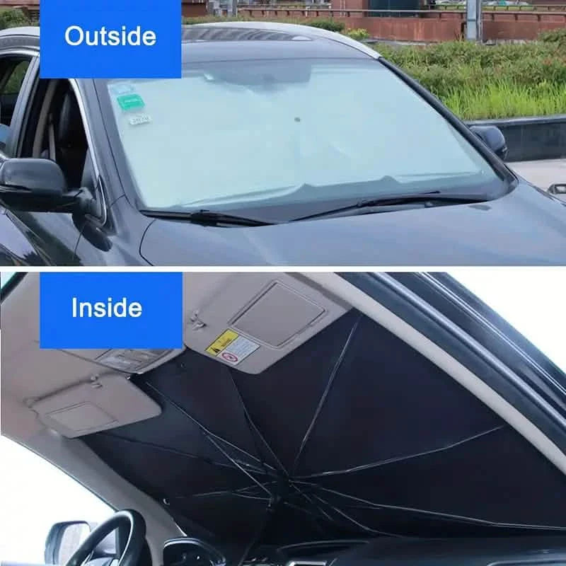 HeatShield Car Umbrella - Beat the Heat in Seconds