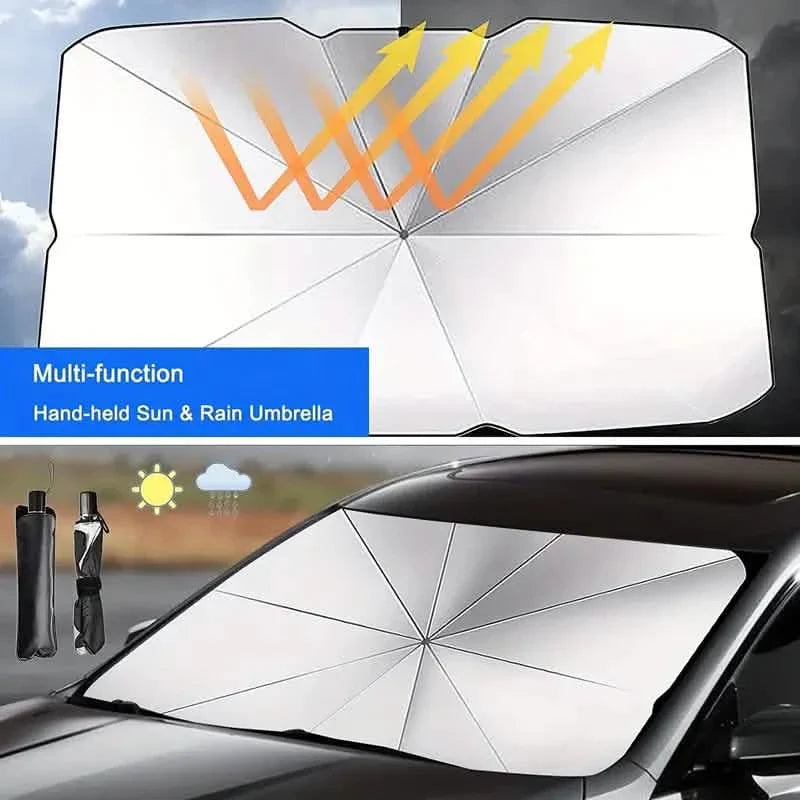 HeatShield Car Umbrella - Beat the Heat in Seconds